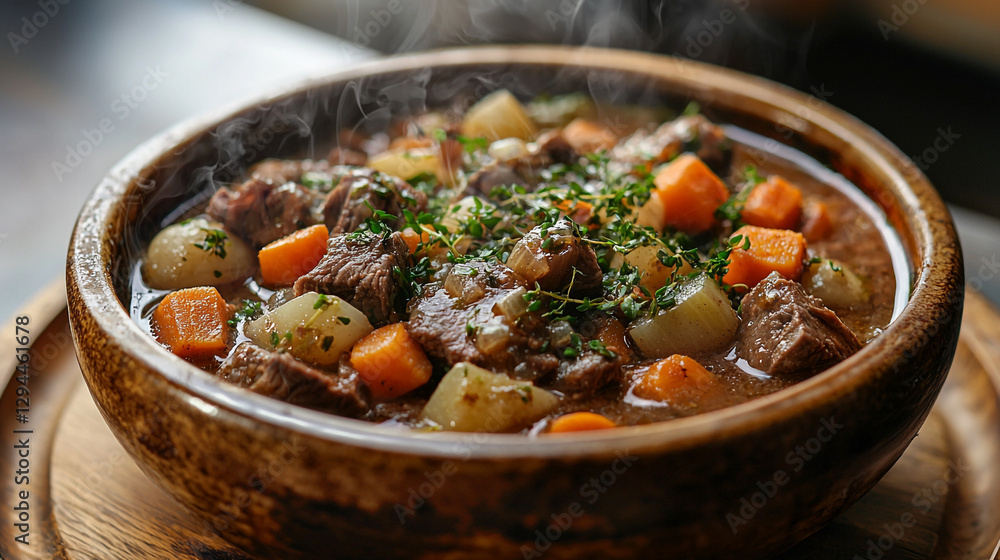 beef stew recipe with carrots potatoes onions and thyme hot food meal warm meat home dish brown tasty beef stew recipe with carrots potatoes onions and thyme hot food meal warm meat home dish brown tasty