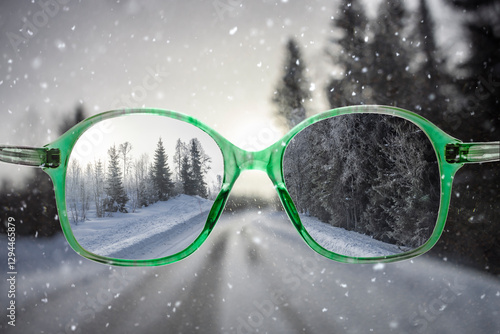 Brille beim Autofahren für bessere Sicht