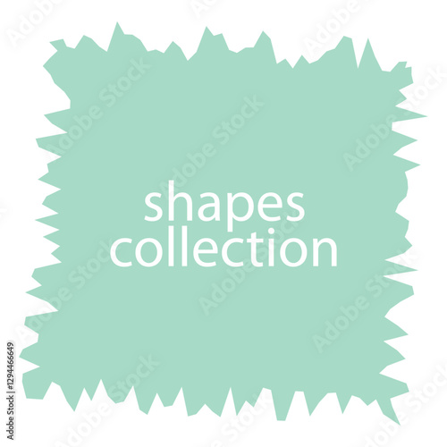 variant different frame shapes design background. frame, shapes