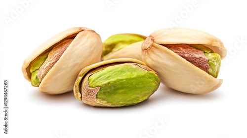 Wallpaper Mural A pistachio isolated on a white background. Torontodigital.ca