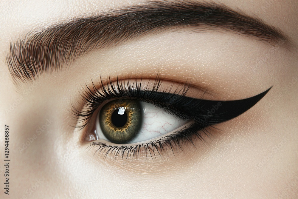 Obraz premium Woman's Eye Close Up