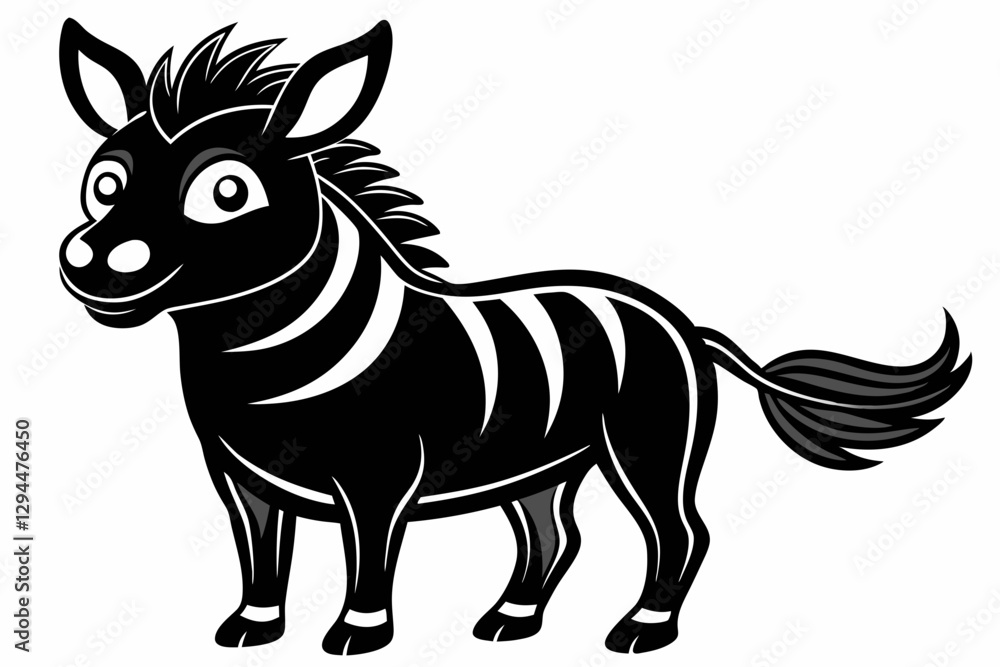 Fototapeta premium coloring page black vector