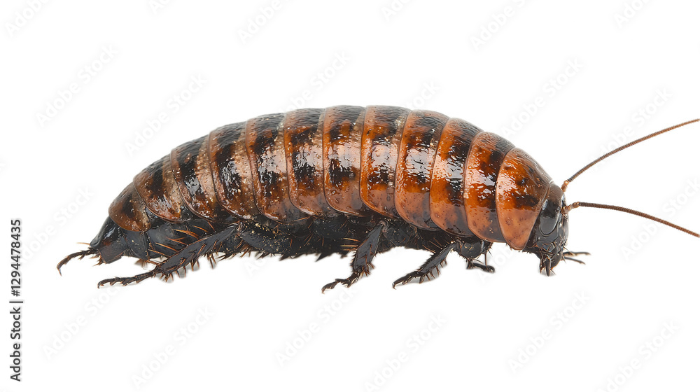 Exploring the madagascar hissing cockroach insect showcase natural habitat close-up perspective unique wildlife concept Exploring the madagascar hissing cockroach insect showcase natural habitat close-up perspective unique wildlife concept