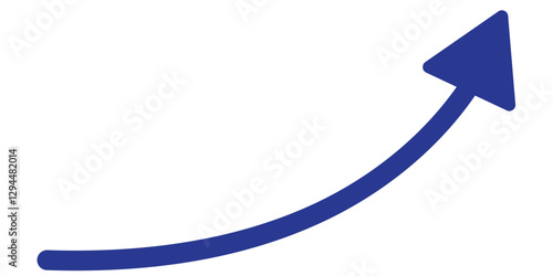 wavy curved Long arrow icon. long line arrow vector. flat style Arrow symbol. vector icon of a thin long arrow. Black arrows vector illustration. black long arrow. Long curve arrow icon vector 