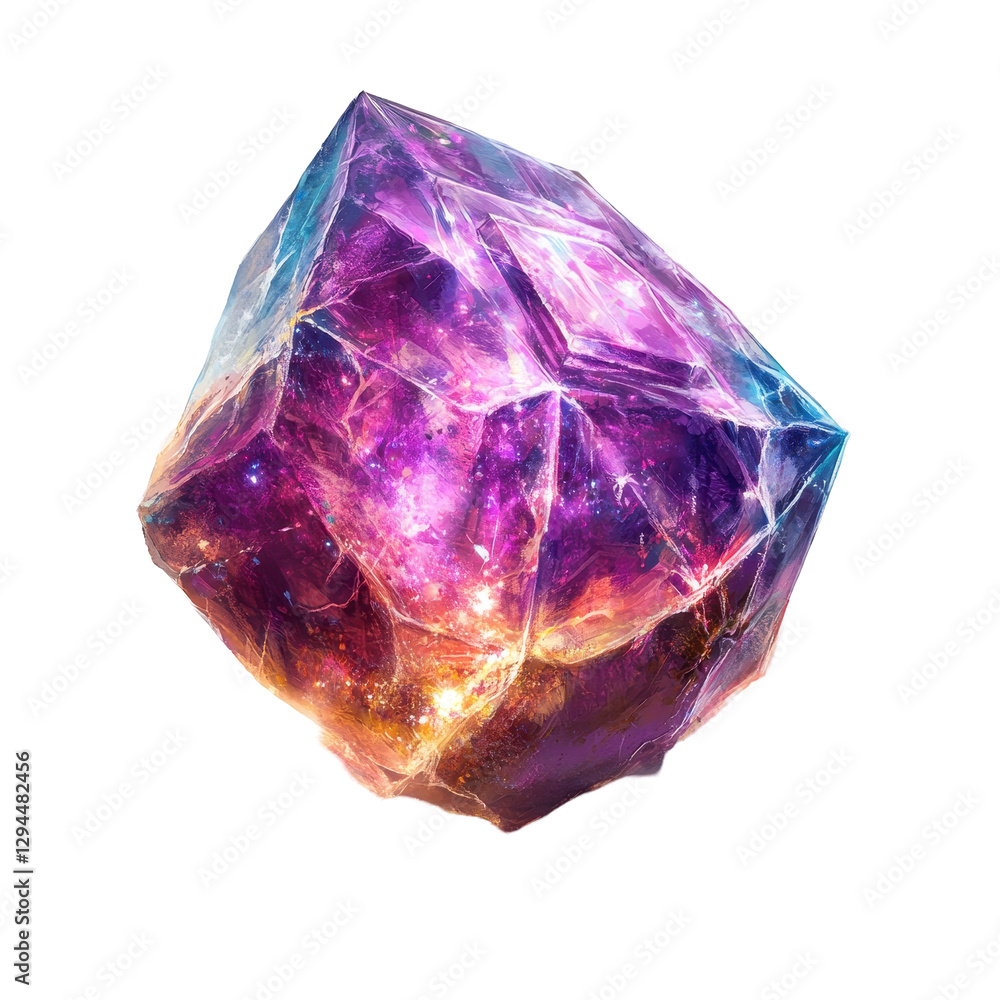 Glowing Magical Gem Digital Painting for Fantasy and Art Projects. Fantasy art and game design. Glowing Magical Gem Digital Painting for Fantasy and Art Projects. Fantasy art and game design.