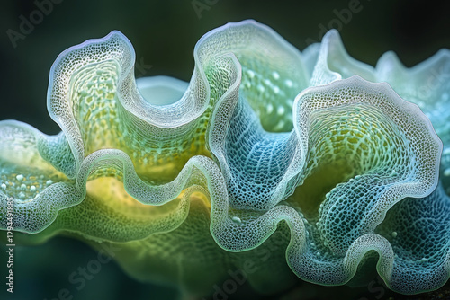 A close-up of Acetabularia ...