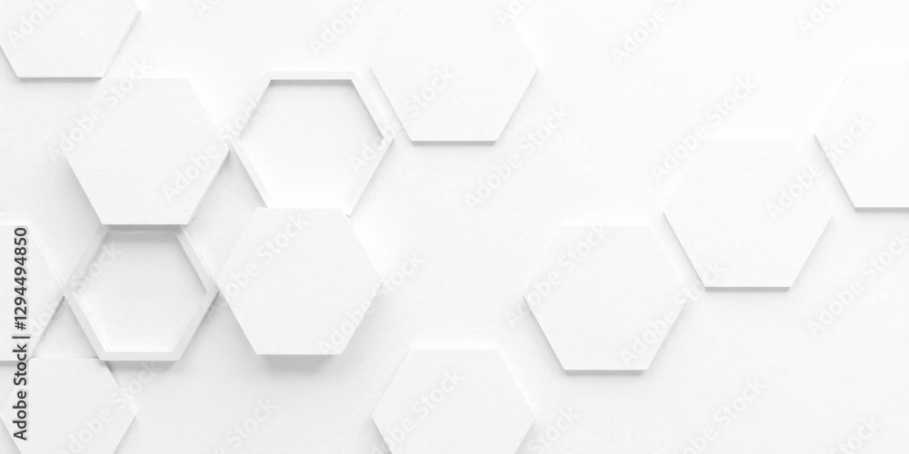 Abstract White Hexagon Pattern Background Design for Modern Presentations Abstract White Hexagon Pattern Background Design for Modern Presentations