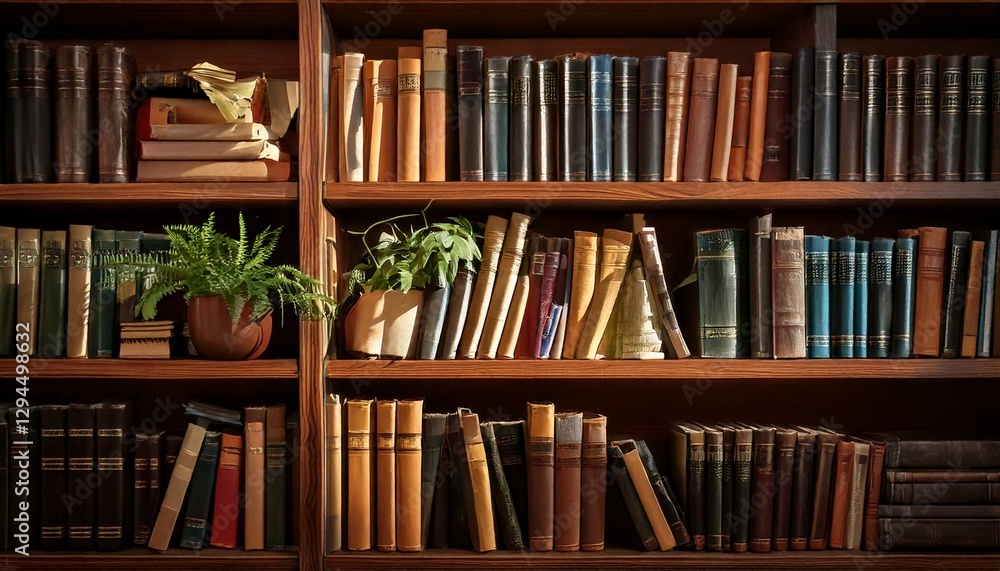Bookshelf background Bookshelf background