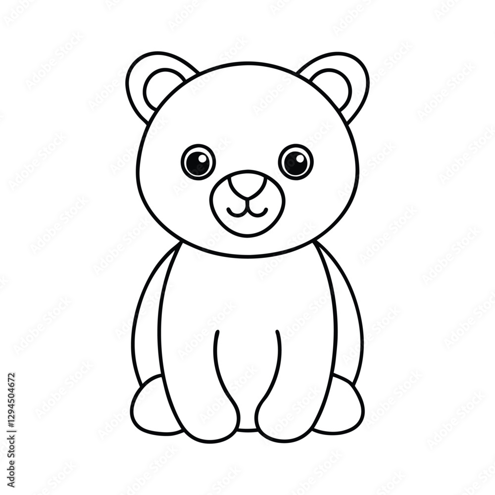 Fototapeta premium little bear