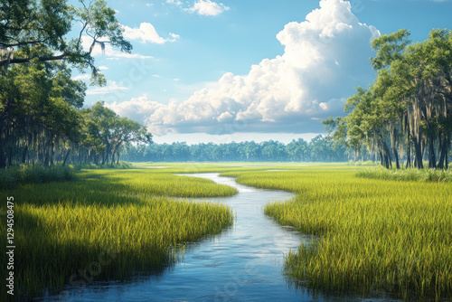 An illustration of Spartina...