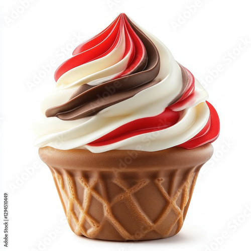 Ice Cream Cone Isolated
