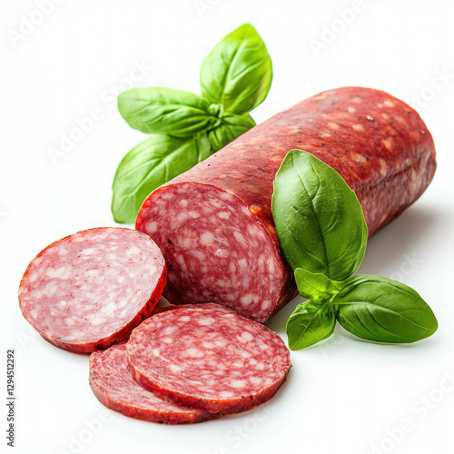 Salami Isolated