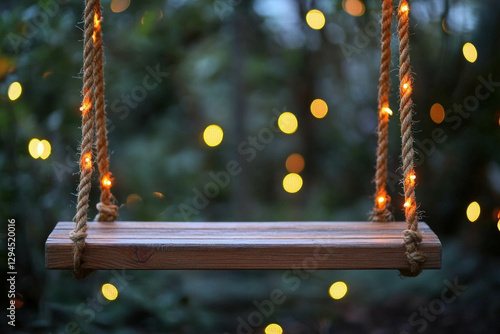 Wooden Garden Swing