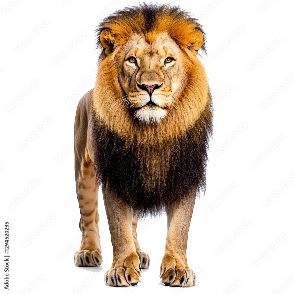 Fototapeta premium le roi lion, roi de la savane