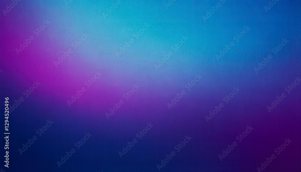 Obraz premium Gradient background features blue and purple hues, a textured noise overlay creating a grain. Generated image
