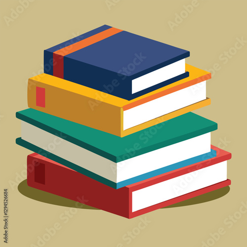 books vector