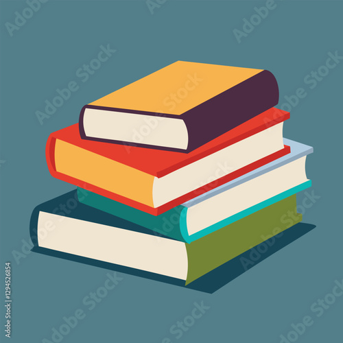 books vector