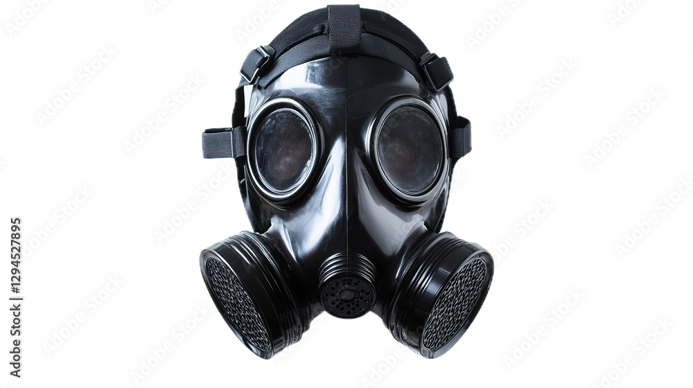Emergency response drill featuring gas mask use urban environment safety equipment close-up view preparedness concept Emergency response drill featuring gas mask use urban environment safety equipment close-up view preparedness concept