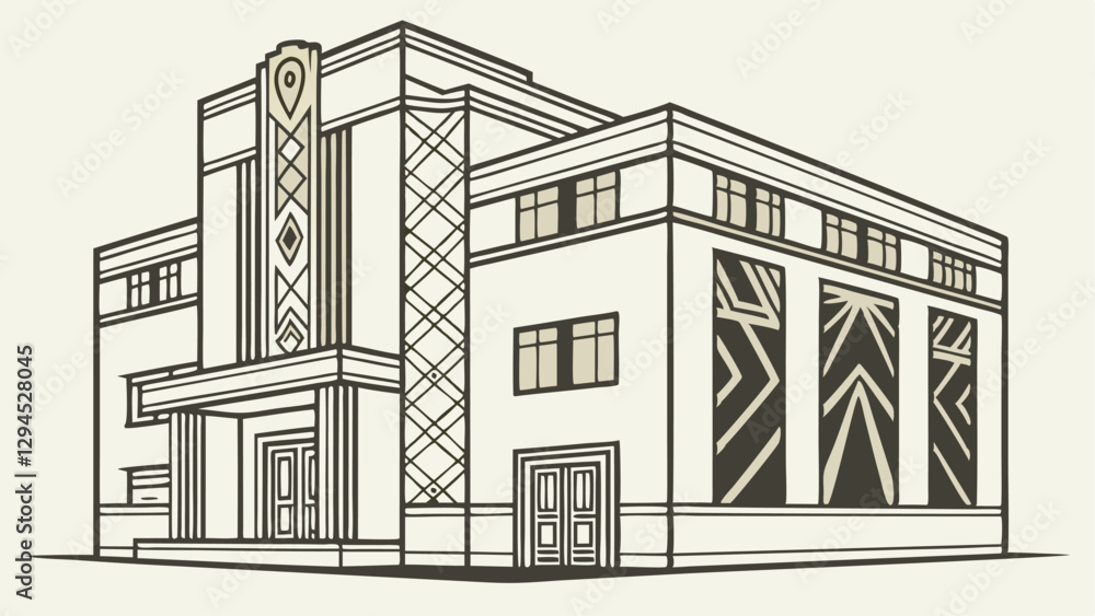 sketch of building sketch of building