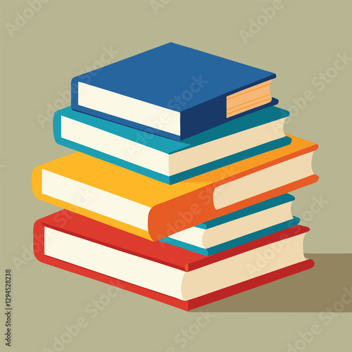books vector