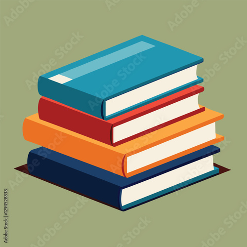 books vector