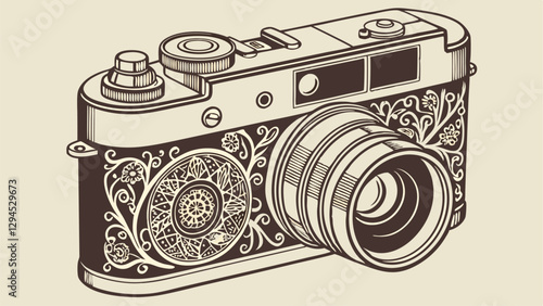 vintage photo camera