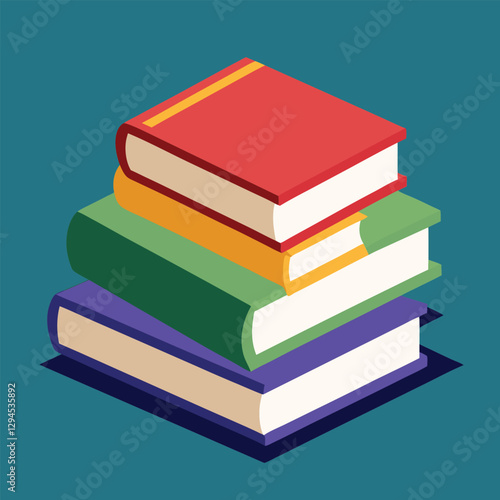 books vector