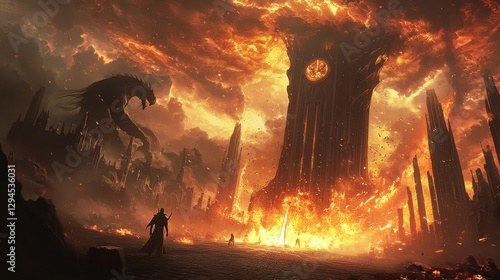 Legendary beasts and magic devastate an ancient kingdom reducing it to ashes as humans try in vain to stop them
