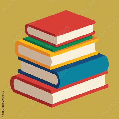 books vector