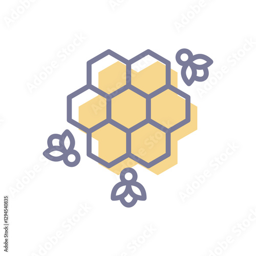 Honey Vector icon