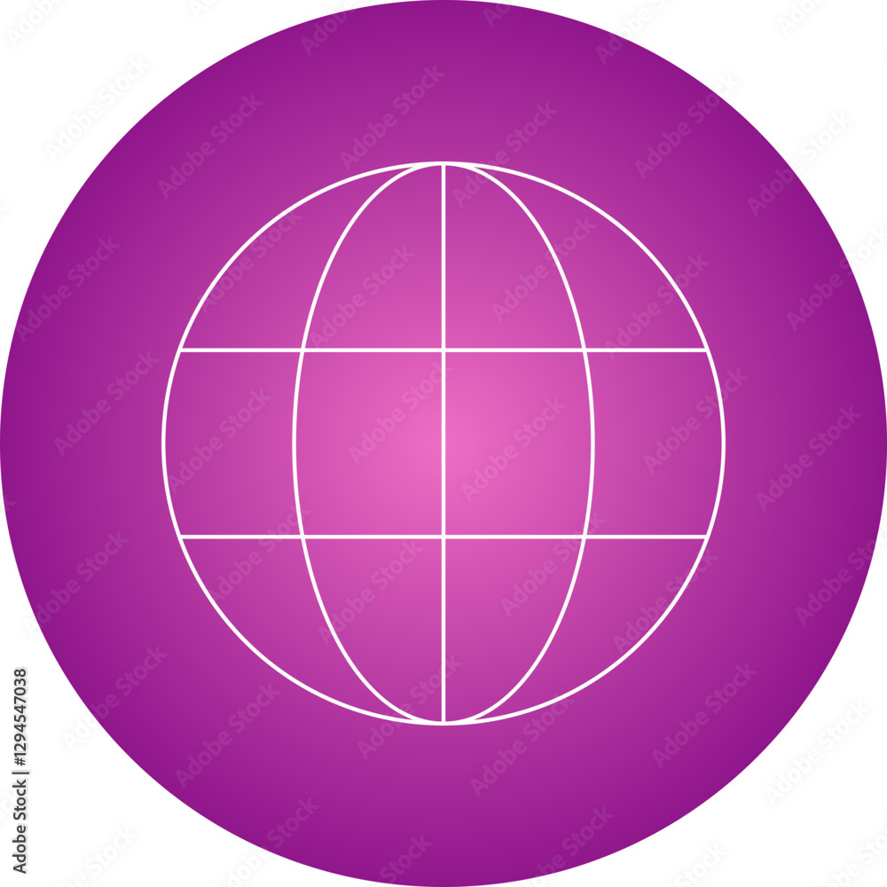 Globe icon single vector illustration Globe icon single vector illustration