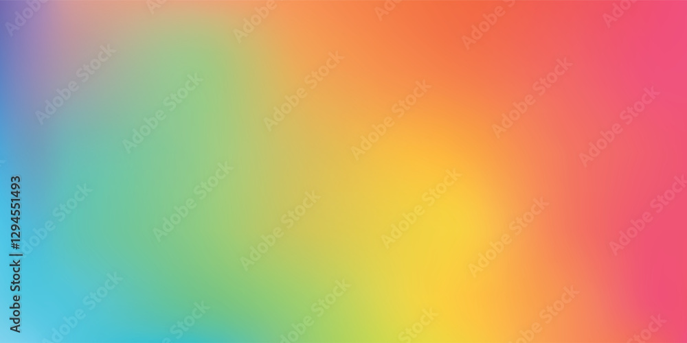 Obraz premium Abstract colorfull rainbow gradient mesh background. eps 10