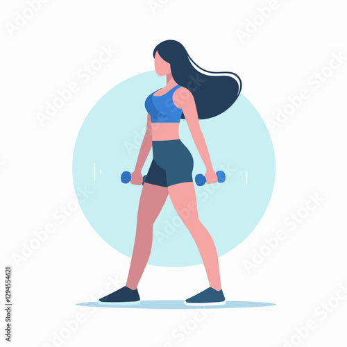 A clean and stylish design showcasing women performing bodyweight exercises for abs at home, emphasizing fitness and convenience. Perfect for guides and apps.