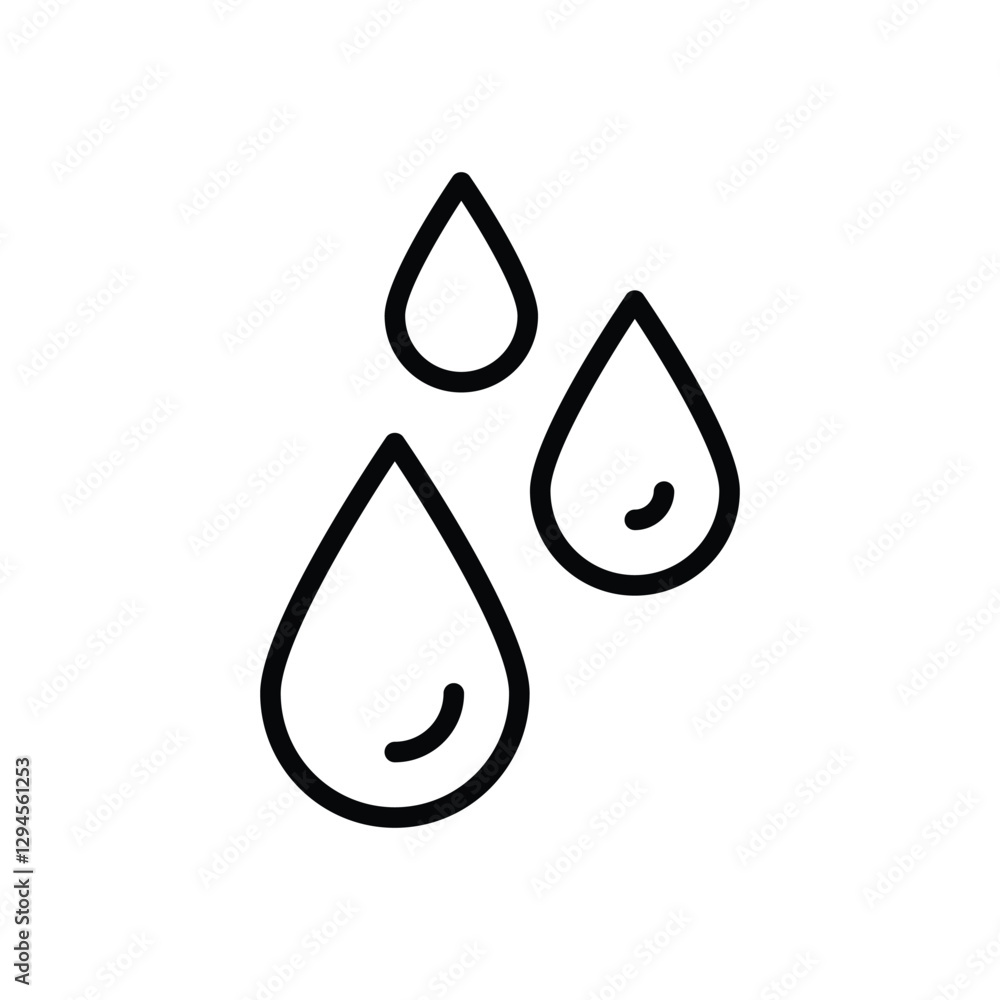 Drop Vector icon Drop Vector icon