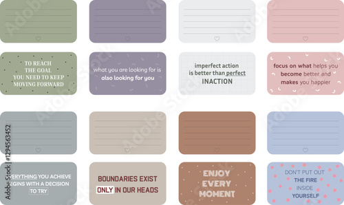 Self-love affirmation cards
