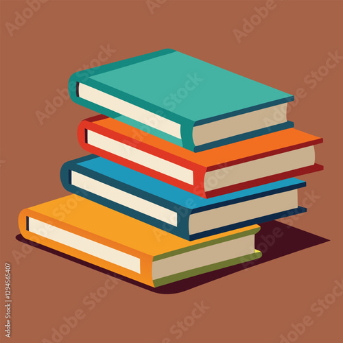 books vector