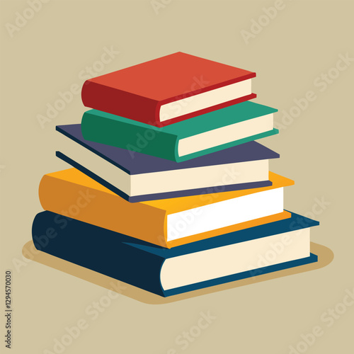 books vector