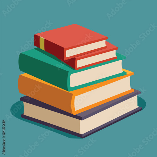 books vector