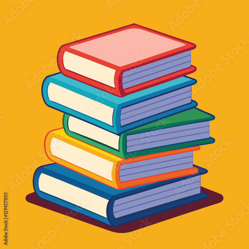 books vector