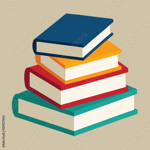 books vector