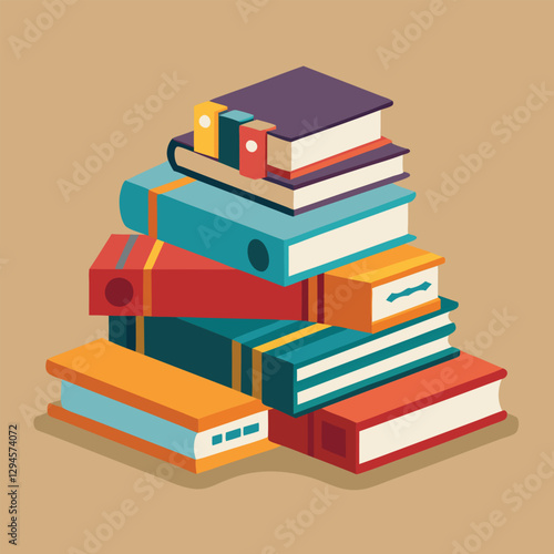 books vector