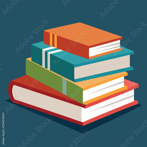 books vector