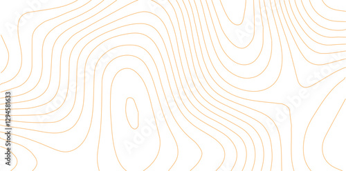 Vector line contour map texture, typography abstract pattern, golden mountain landscape grid.
