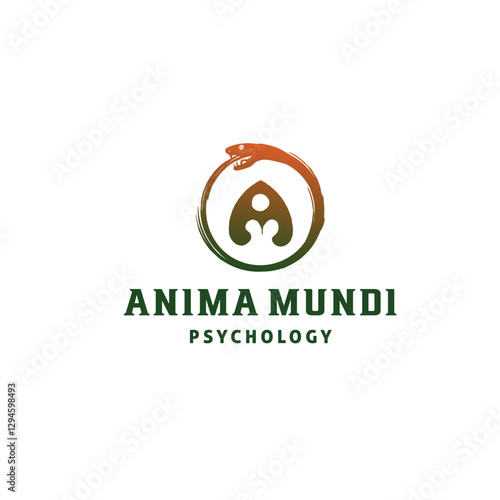 Jungian psychotherapy Medical & Pharmaceutical mystical element logo design