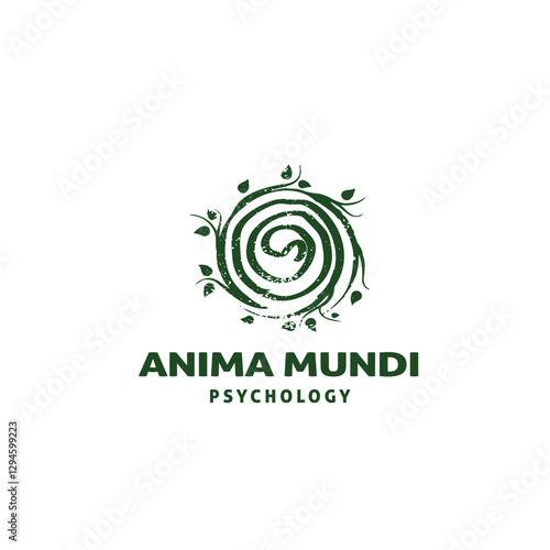 Jungian psychotherapy Medical & Pharmaceutical mystical element logo design