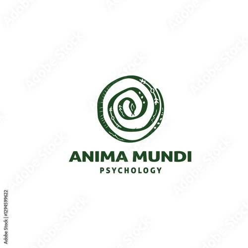 Jungian psychotherapy Medical & Pharmaceutical mystical element logo design