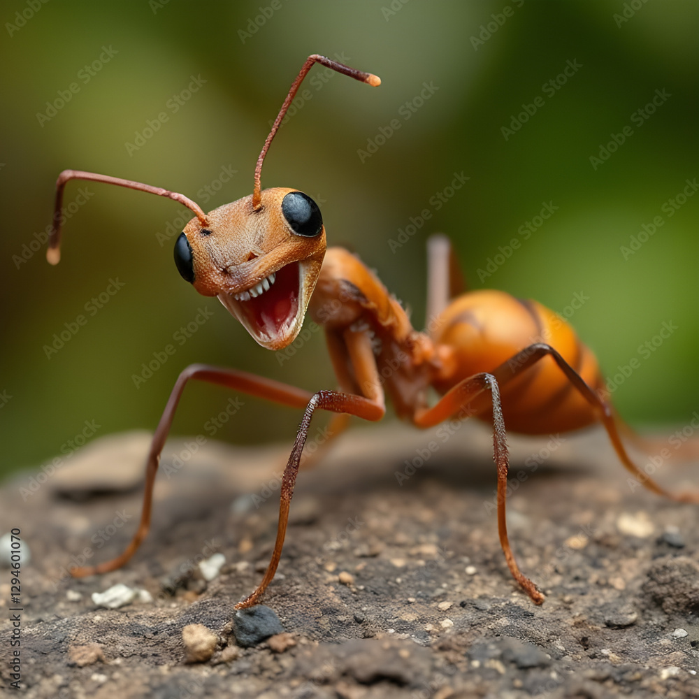 ant on a leaf ant on a leaf