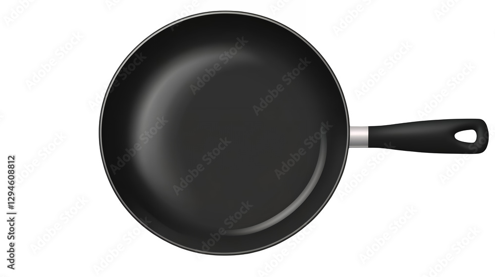 A frying pan isolated on a transparent background A frying pan isolated on a transparent background