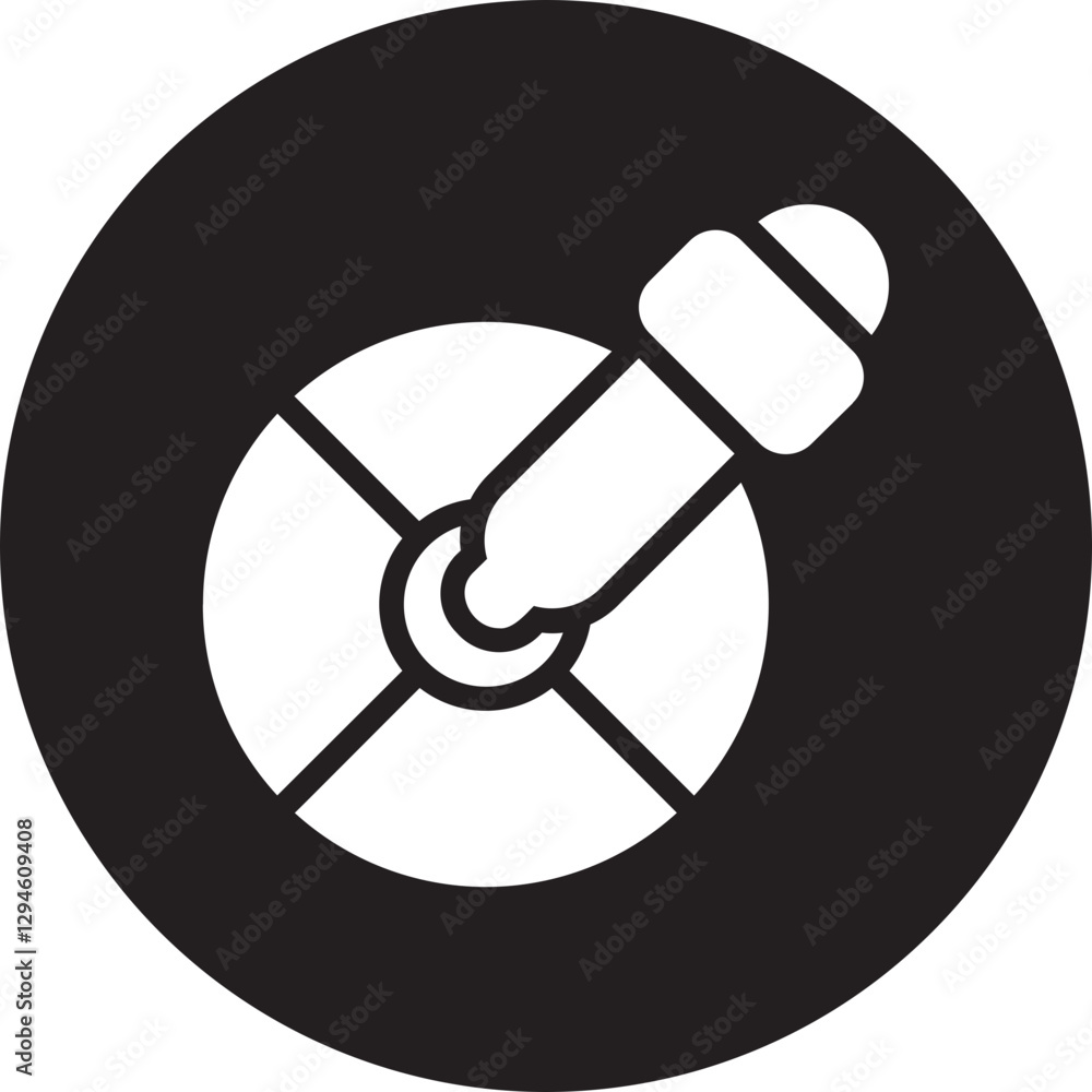 pipette glyph icon pipette glyph icon