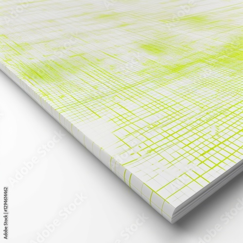 Green vector pattern design for business card or web backdrop